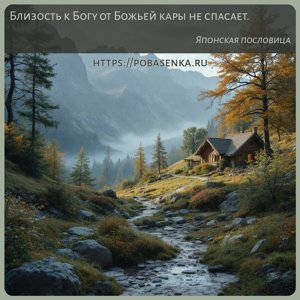 Близость к Богу от Божьей кары не спасает.