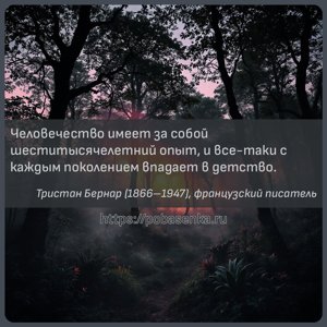 Человечество имеет за собой шеститысячелетний опыт, и все таки с каждым...