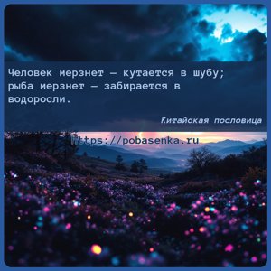 Человек мерзнет кутается в шубу рыба мерзнет забирается в водоросли.