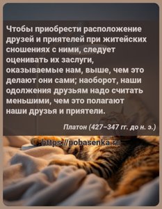 Чтобы приобрести расположение друзей и приятелей при житейских сношениях с...