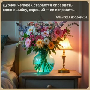 Дурной человек старается оправдать свою ошибку, хороший ее исправить.