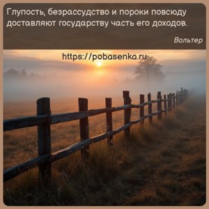 Глупость, безрассудство и пороки повсюду доставляют государству часть его...