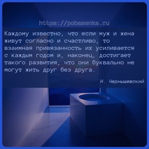 Каждому известно, что если муж и жена живут согласно и счастливо, то...
