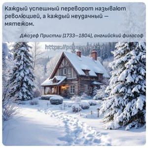 Каждый успешный переворот называют революцией, а каждый неудачный мятежом.