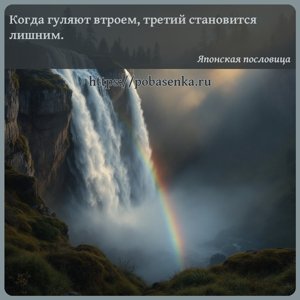 Когда гуляют втроем, третий становится лишним.