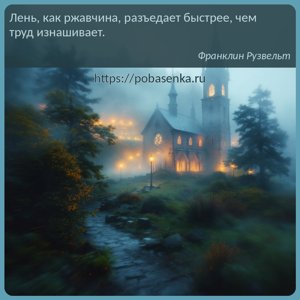Лень, как ржавчина, разъедает быстрее, чем труд изнашивает.