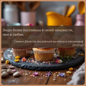 Люди более постоянны в своей ненависти, чем в любви.