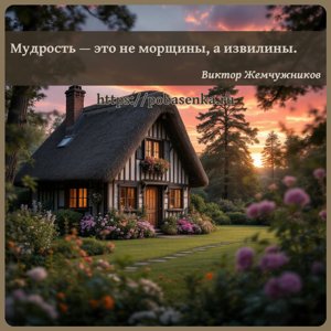 Мудрость это не морщины, а извилины.