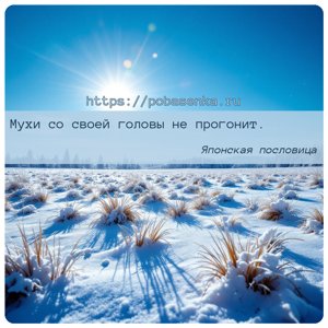 Мухи со своей головы не прогонит.