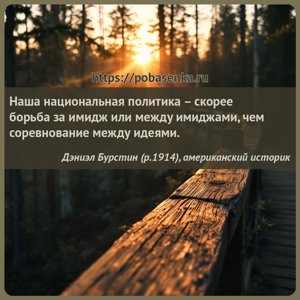 Наша национальная политика скорее борьба за имидж или между имиджами, чем...