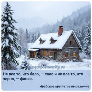 Не все то, что бело, сало и не все то, что черно, финик.