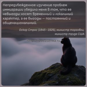 Непредубежденное изучение проблем иммиграции убедило меня в том, что ее...