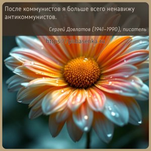 После коммунистов я больше всего ненавижу антикоммунистов.