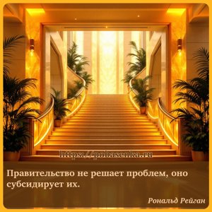 Правительство не решает проблем, оно субсидирует их.
