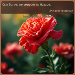 Сын богача не умирает на базаре.