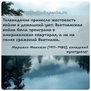 Телевидение принесло жестокость войны в домашний уют. Вьетнамская война...