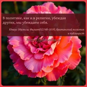 В политике, как и в религии, убеждая других, мы убеждаем себя.
