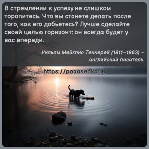 В стремлении к успеху не слишком торопитесь. Что вы станете делать после...