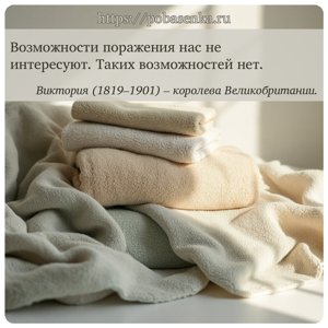 Возможности поражения нас не интересуют. Таких возможностей нет.