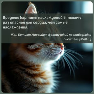Вредные картины наслаждений в тысячу раз опаснее для сердца, чем самые...