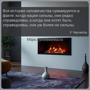 Вся история человечества суммируется в факте когда нации сильны, они редко...