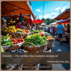 Земля это точка под знаком вопроса