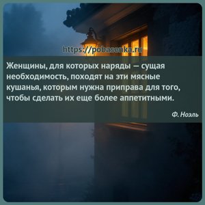 Женщины, для которых наряды сущая необходимость, походят на эти мясные...